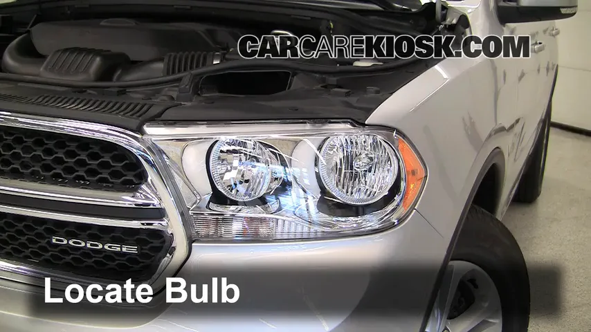 2011 Dodge Durango Crew 3.6L V6 FlexFuel Luces Luz de marcha diurna (reemplazar foco)